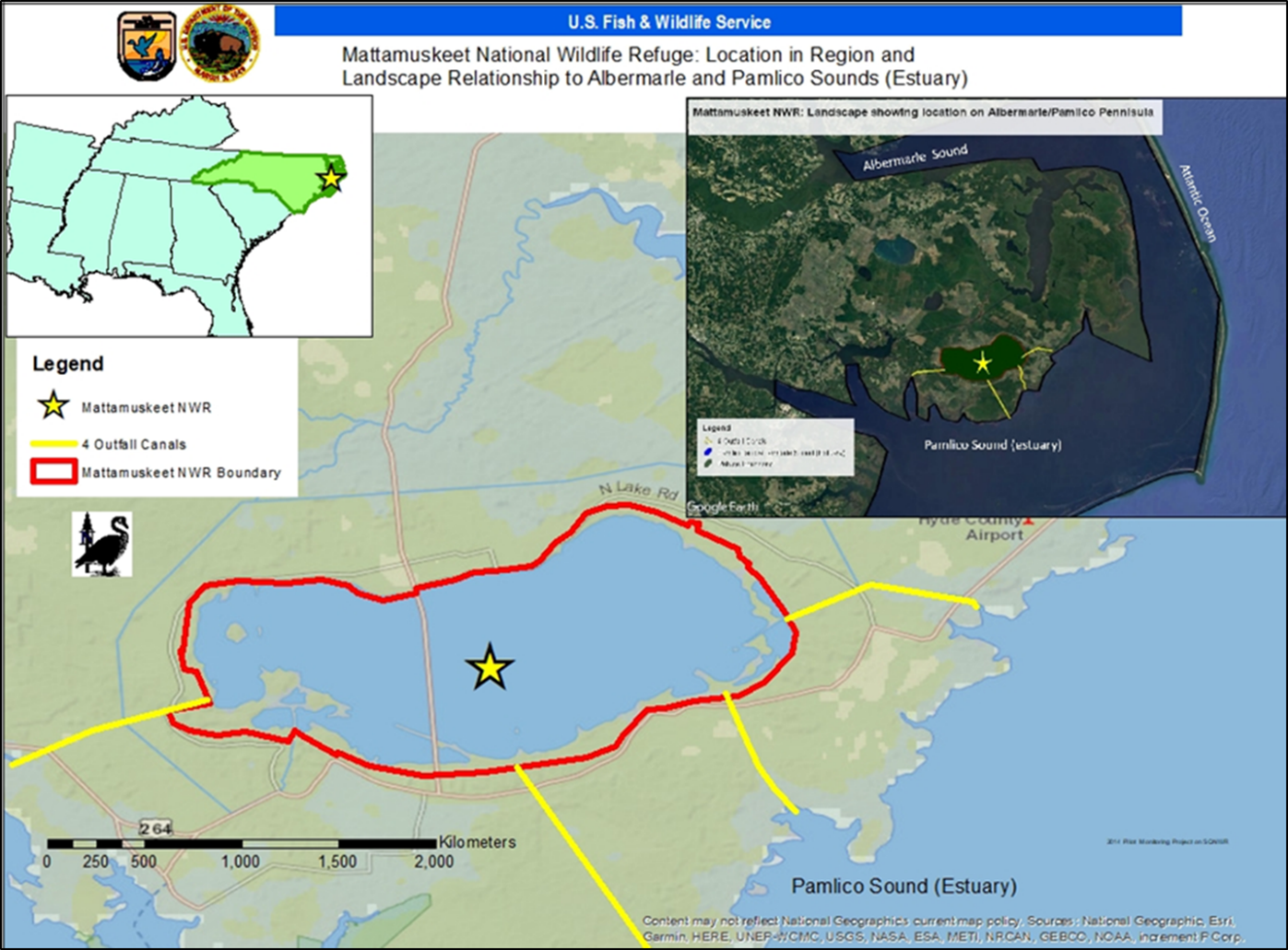 Lake Mattamuskeet Landscape Context | FWS.gov