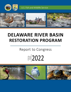 Cover of the Delaware River Basin Restoration Program annual report