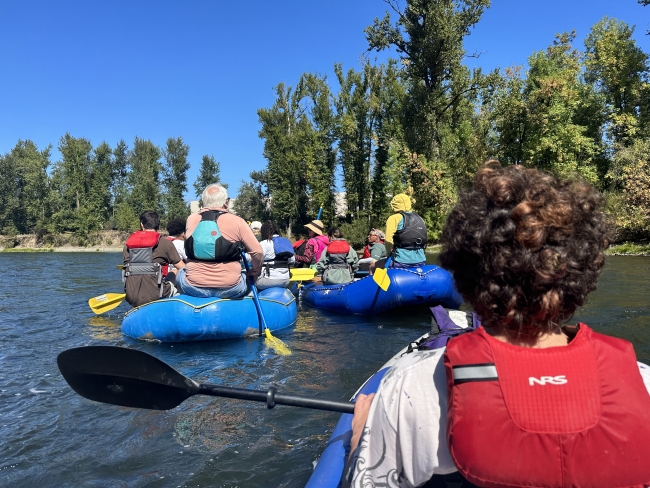 Portland high school students float Oregon's Clackamas River | FWS.gov