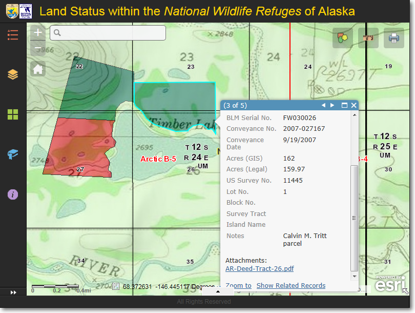 BLM Alaska Fishing Chart and Maps