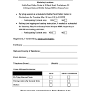 Cinder Worm Workshop 2024 Registration Form