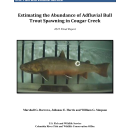Estimating the Abundance of Adfluvial Bull Trout Spawning in Cougar Creek