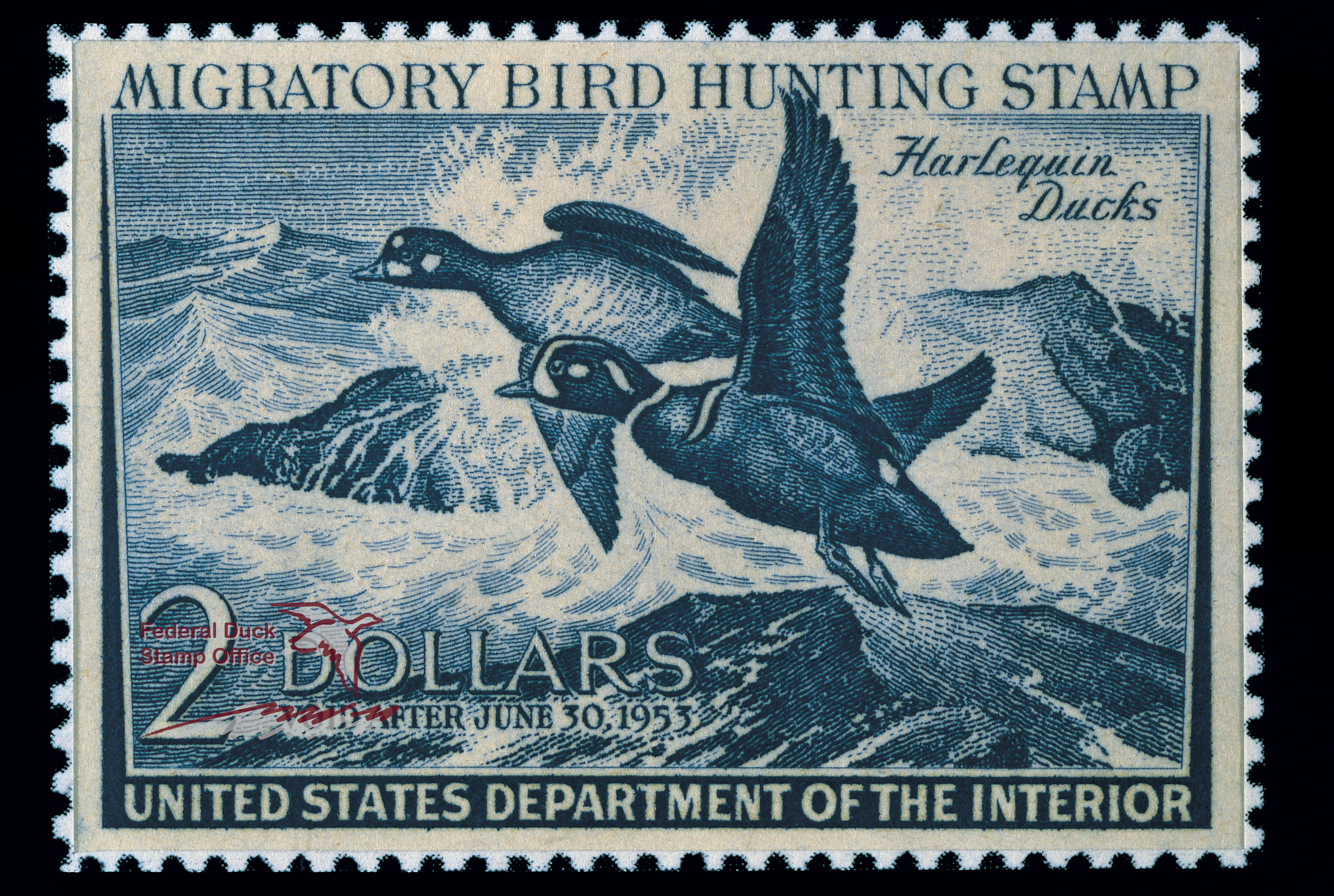 Duck Stamp 1952 1953 FWS.gov