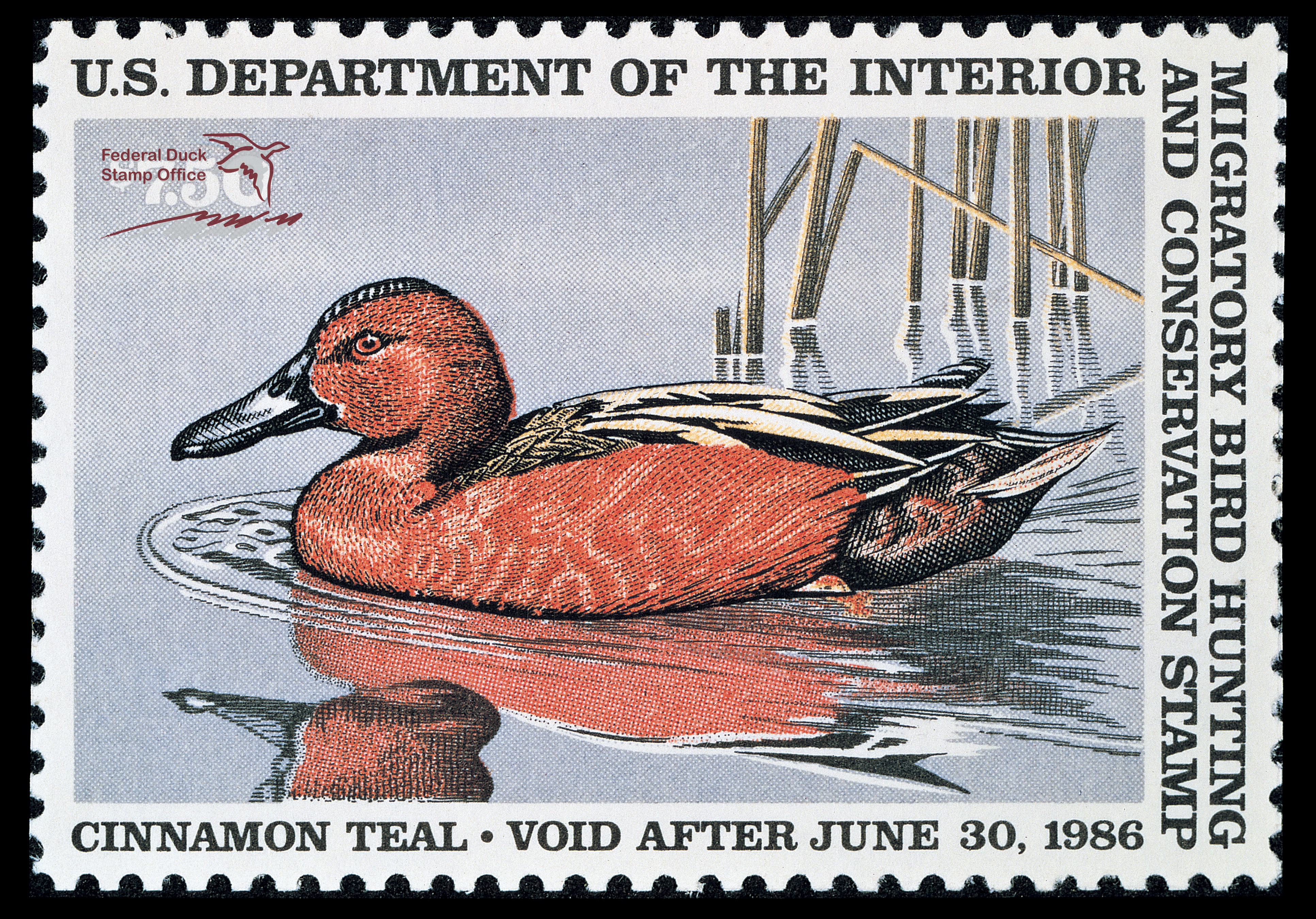 Duck Stamp 1985 1986 FWS.gov