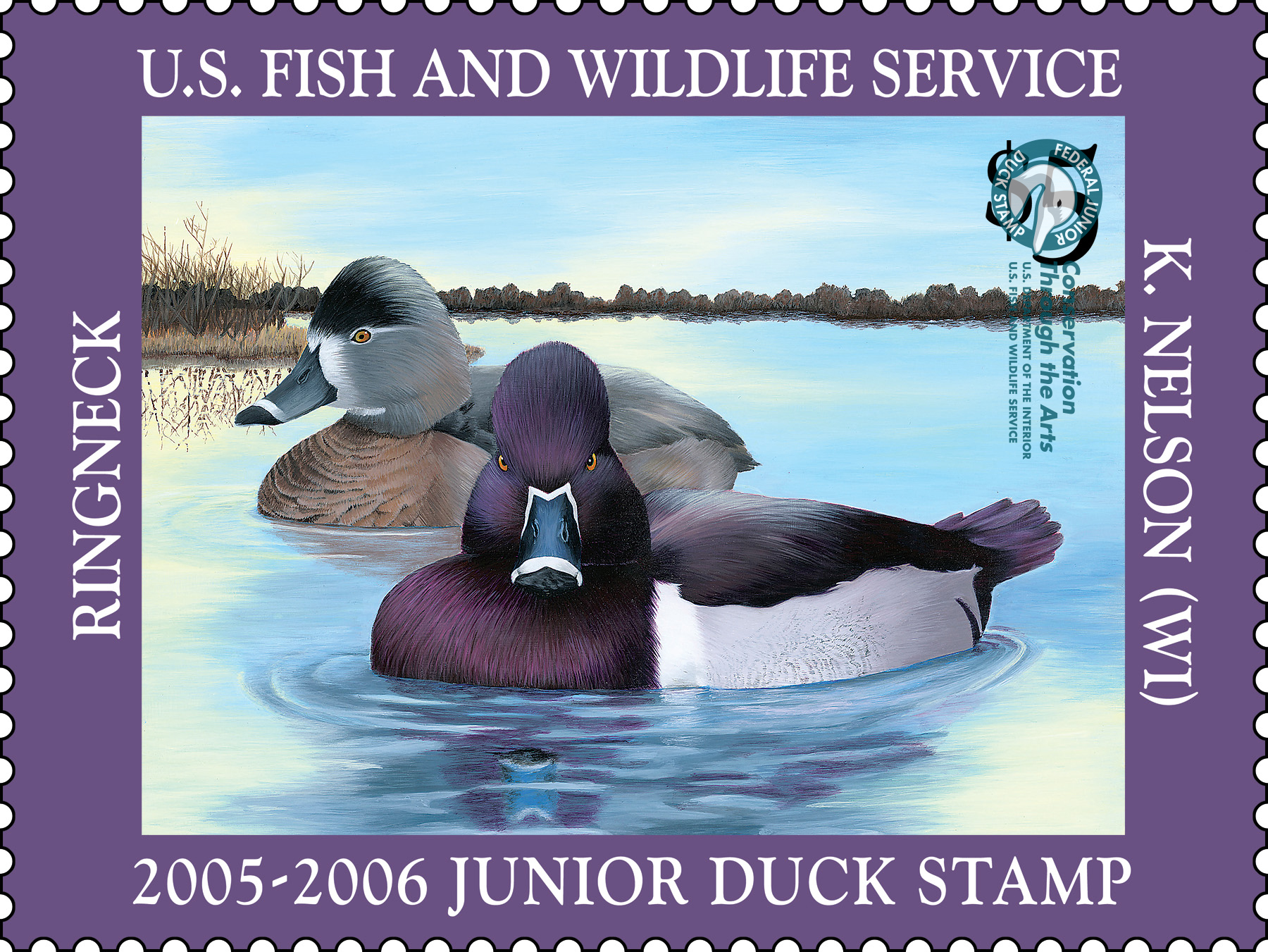 Junior Duck Stamp 2005 2006 FWS.gov