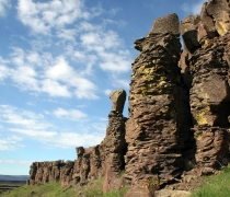 Columbia National Wildlife Refuge Ice Age Flood Spires