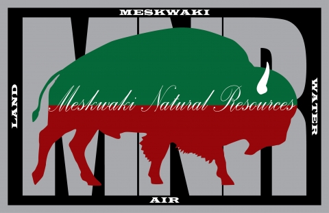 Meskwaki Department of Natural Resources Logo