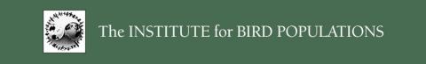 The Institute for Bird Populations Logo The Institute for Bird Populations Logo