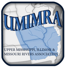 Upper Mississippi, Illinois & Missouri Rivers Association Logo