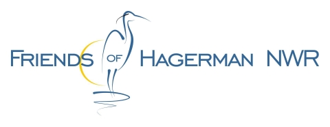 friends of hagerman logo with whooping crane