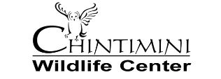 "Chintimini Wildlife Center Logo" with a bird perched on top of the text.