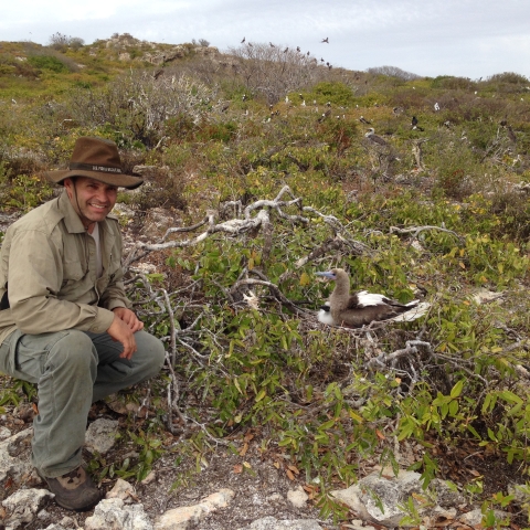 Photo of Service employee José Cruz-Burgos in the field.