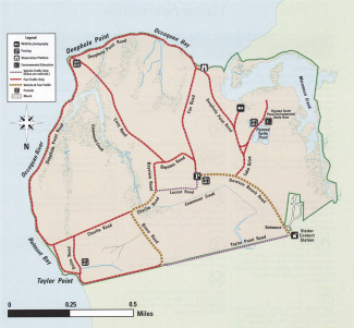 Visitor Informational Sheet Map