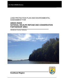 An image of the cover for the Land Protection Plan.