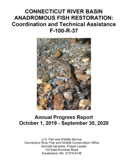 Connecticut River Basin Annual Report 2020 cover page