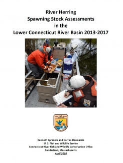 Connecticut River River Herring Report 2013-2017 cover page