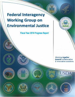 Cover image of the Federal Interagency Working Group On Environmental Justice