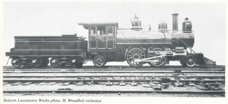 Baldwin Locomotive Works photo, H. Broadbelt collection