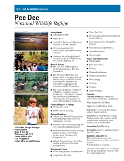 An image of the refuge fact sheet.