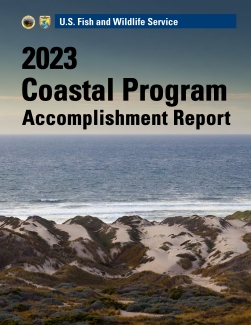 Cover for the 2023 Coastal Program Accomplishment Report