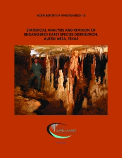 Statistical Analysis and Revision of Endangered Karst Species Distribution, Austin Area, Texas.