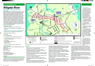 Tearsheet Map Alligator River National Wildlife Refuge