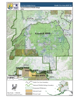 Koyukuk National Wildlife Refuge: Map of Guide Use Area KOY 02 | FWS.gov