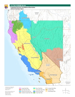 Pacific Southwest Region Jurisdictional Map
