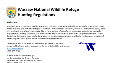 Wassaw NWR Hunting Regulations.pdf