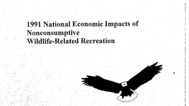 1991 National Economic Impacts of Nonconsumptive Wildlife-Related Recreation