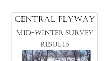 Central Flyway Mid-winter Survey Results 2024