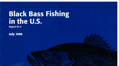 Black Bass Fishing in the U.S. 1991 Addendum Report