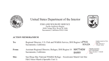 Signed Action Memorandum- Approval of CERCLA Non-time-critical Removal Action