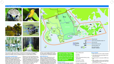 Santee NWR Map and Information Sheet