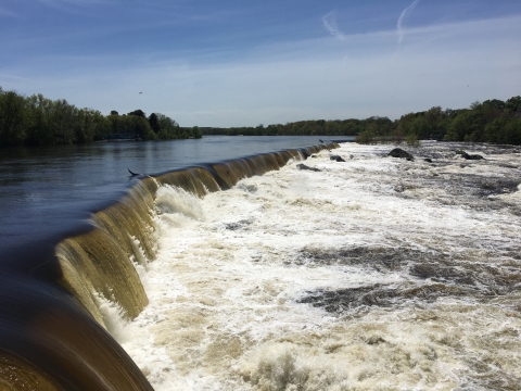 Pawtucket Dam, Merrimack River, Lowell, MA