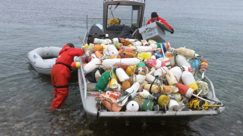 Marine Debris from Metinic Island