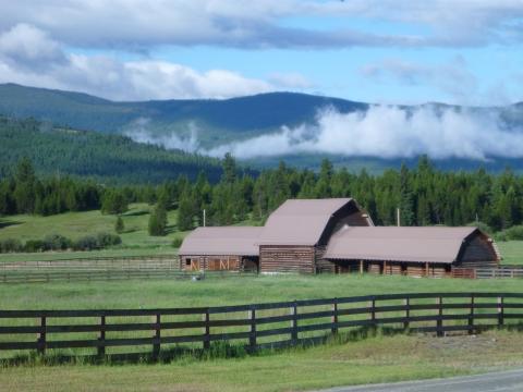 Lost Trail NWR 1917 Horse Barn 