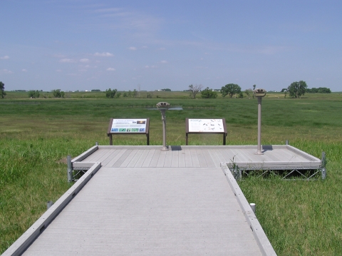 Union Slough overlook platform