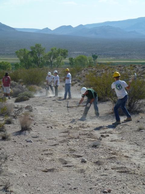 YCC Davenport Trail Pahranagat NWR