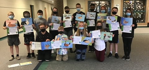 South Vermillion School Junior Duck Stamp Contest Winners