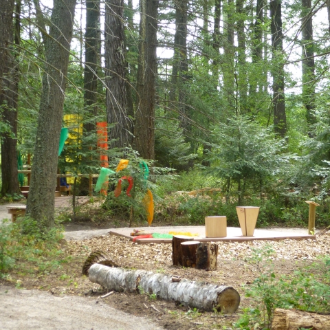 Outdoor nature classroom Creston hatchery