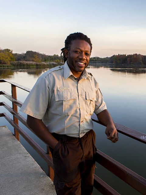 Employee at John Heinz National Wildlife Refuge