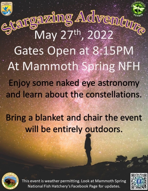 Stargazing Adventure At Mammoth Spring National Fish Hatchery