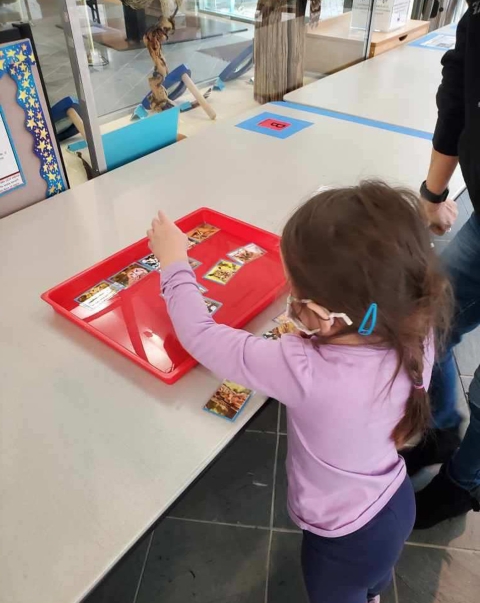 Child at Kids Discovery Center