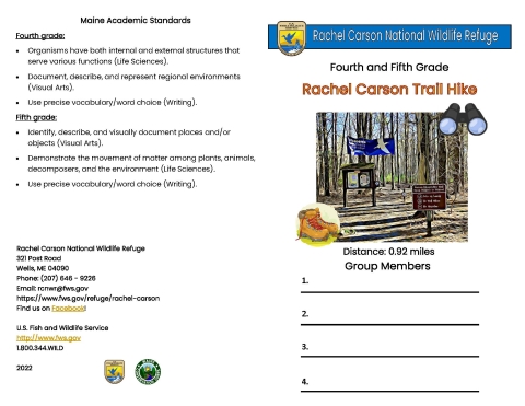 Image of Rachel Carson NWR Interpretive Trail Trail Head 