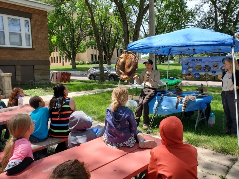 Wetland Program with children