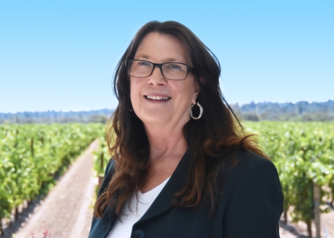 a portrait of Robin Bartholow from Sonoma County Farm Bureau