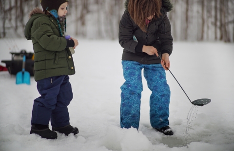 Tips on Ice Fishing - My Traveling Kids