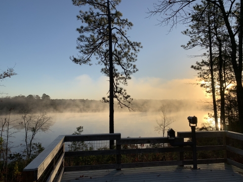 Sunrise at Martin's Lake