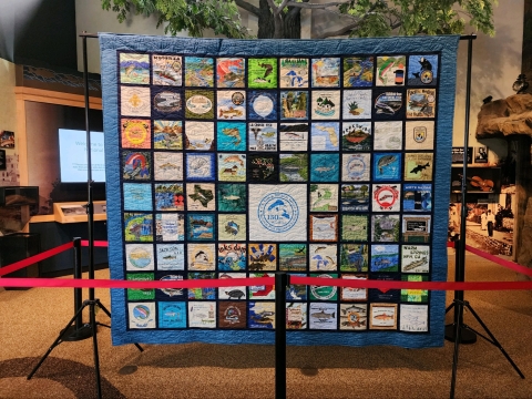 150 FAC Quilt at Mammoth Spring National Fish Hatchery